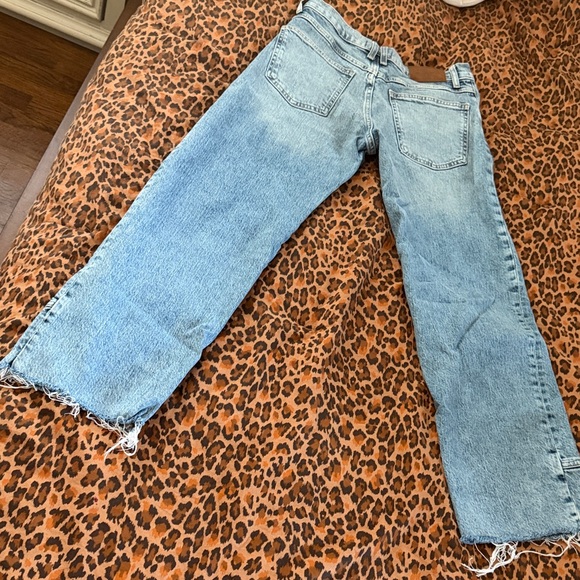 Free People Light Blue Flare Jeans - Picture 6 of 7